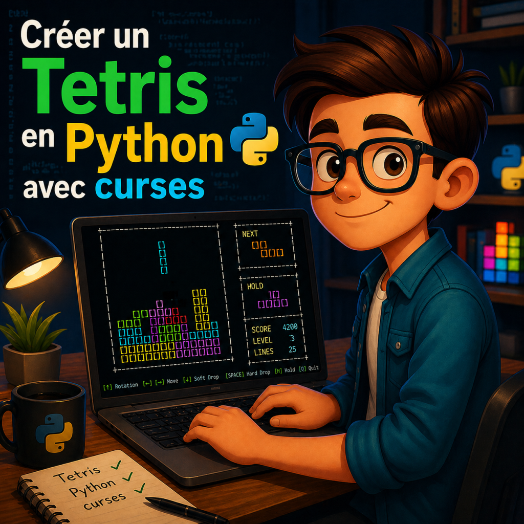 Tetris Python Curses